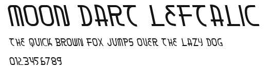 Moon Dart Leftalic.ttf