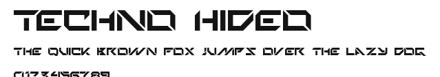 Techno Hideo.ttf