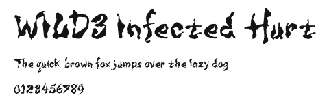 WILD3 Infected Hurt.ttf