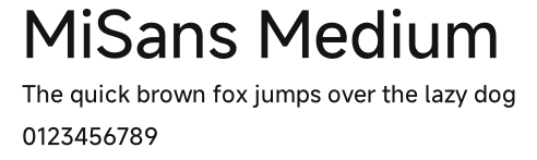 MiSans Medium.otf