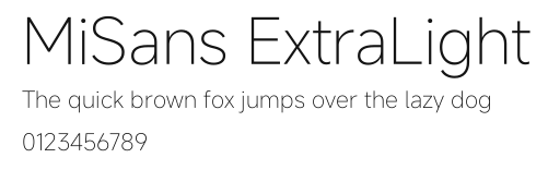 MiSans ExtraLight.ttf